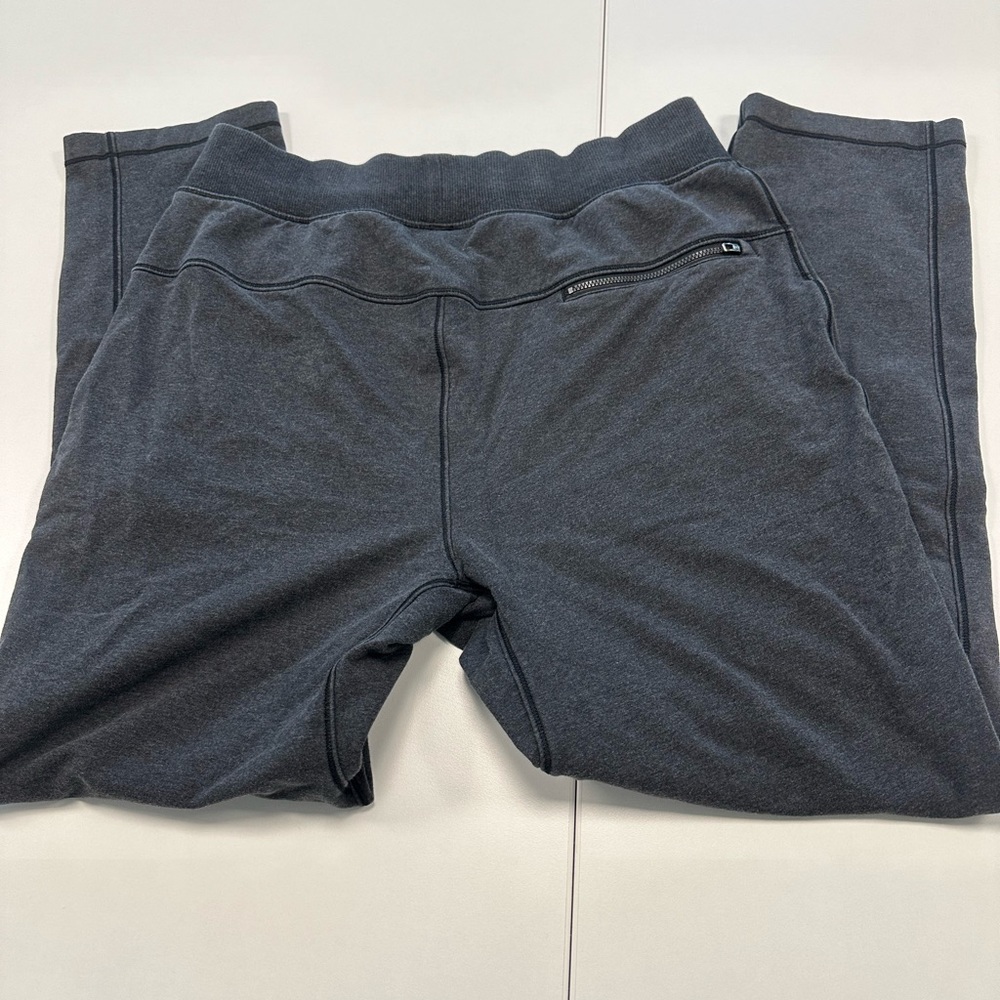 Lululemon sz L charcoal grey city sweat sweatpants EUC